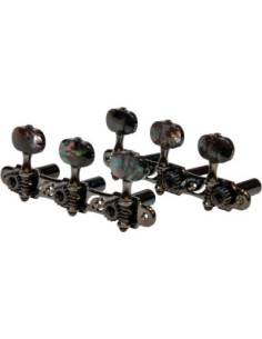 Clavijero Clásica Gotoh 35A510S-BM-CK Eje Aluminio Negro