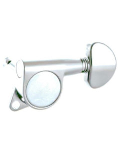 Clavijero Acustica/Eléctrica Luthier J333C-D7 Cromado 6L