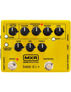 Pedal Dunlop MXR M-80Y Bass Distortion+ Special Edition