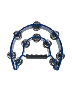 Pandereta Media Luna Doble Bocheli TAM-20BL Azul