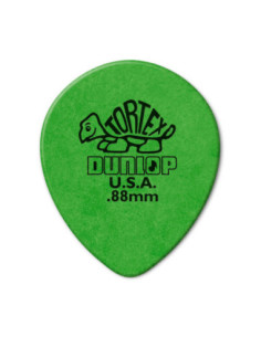 Bolsa 72 Púas Dunlop 413R-088 Tortex Teardrop 0.88mm