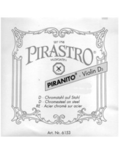 Cuerda 3ª Pirastro Violín 1/4-1/8 Piranito 615360