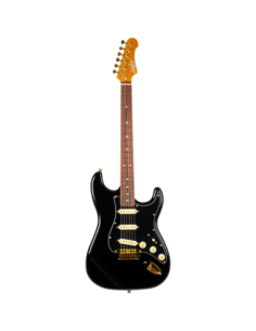 Guitarra Eléctrica Jet JS380-BKG Black, Gold Hardware