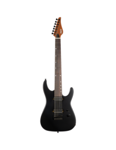 Guitarra Eléctrica 7 Cuerdas Jet JS507 Stygian Satin Black