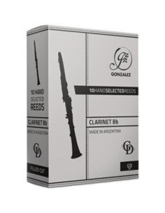 Caja 10 Cañas Clarinete Gonzalez GD 3