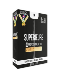 Caja 10 Cañas Clarinete Marca Superieure 3