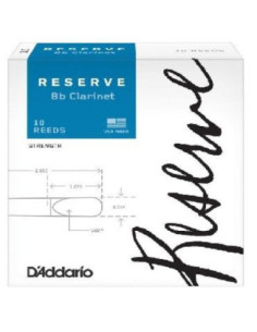 Caja 10 Cañas Clarinete Organic Reserve by D'Addario 3 12