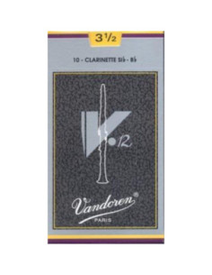 Caja 10 Cañas Clarinete Vandoren V-12 3 12 caja gris
