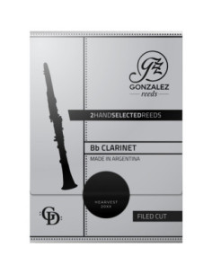 Caja 2 Cañas Clarinete Gonzalez GD Duo 4 12