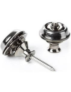 Set Enganches Dunlop Dual Design Negro Cromo 1036-BN