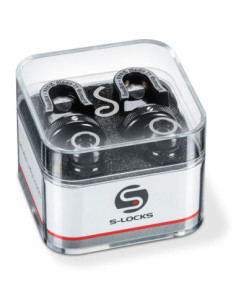 Estuche New S-Locks Schaller Negro Cromo 14010401